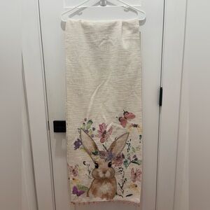 Easter Bunny Table Runner Beaded